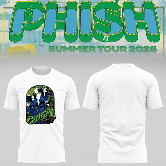 Limited Edition Summer Tour 2026 🎸🐠 Shirt 6