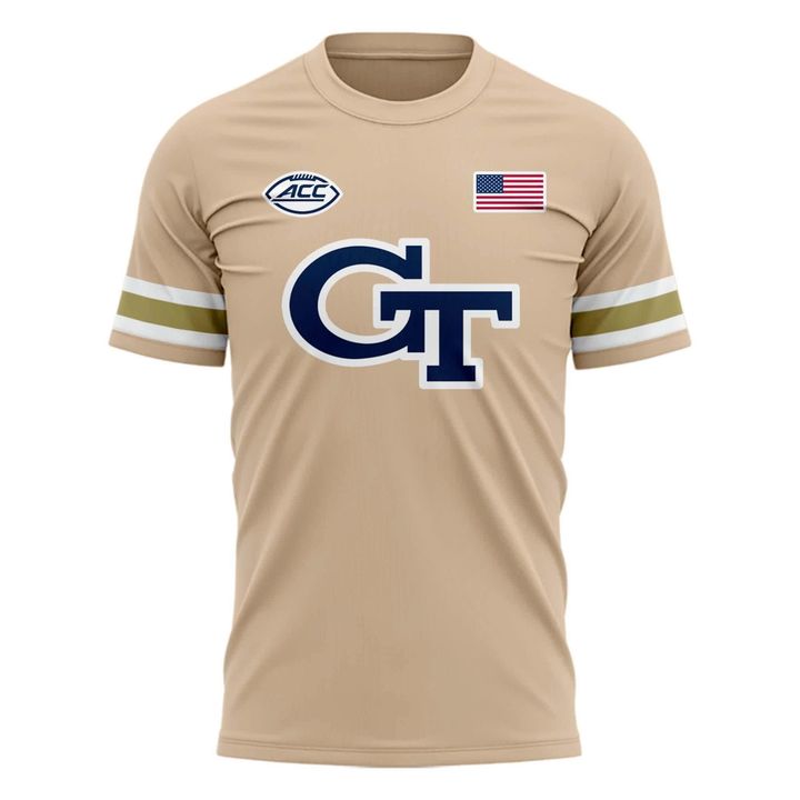 Special New Georgia Tech Wordmark Uniform T-shirt