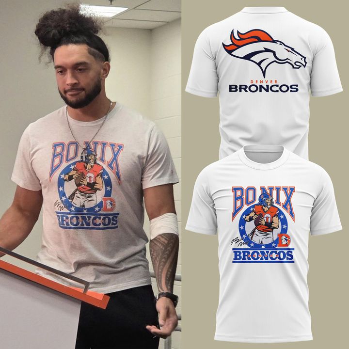 Denver Broncos Bo Nix T-shirt