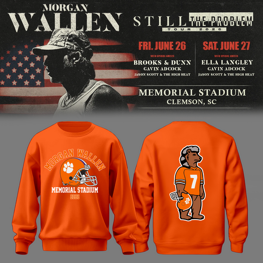 MW x Clemson Tigers Football - Still The Problem Tour 2026 Sweatshirt