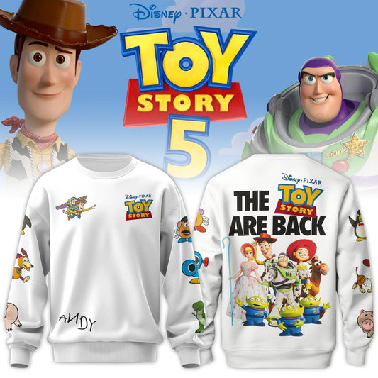 White The Toys Are Back Limited Edition Sweatshirt
