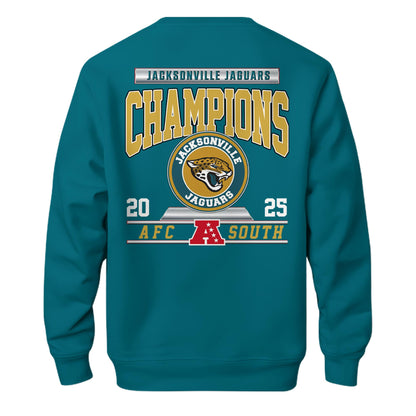 Jacksonville Jaguars 2025 AFC South Champions Sweatshirt