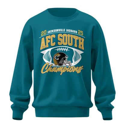 Jacksonville Jaguars 2025 AFC South Champions Sweatshirt