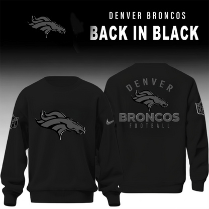 Denver Broncos 2026 Back In Black Limited Edition Sweatshirt