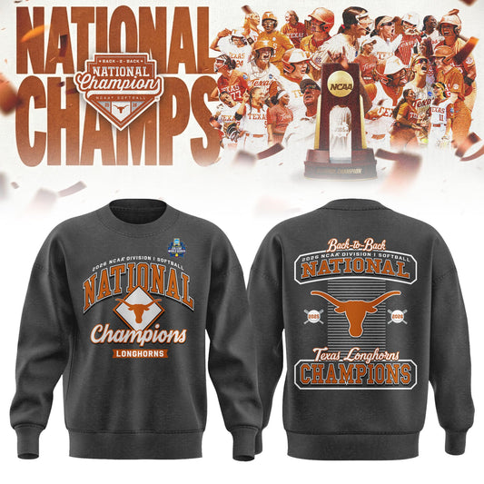 .2026 WCWS Back-To-Back National Champions Sweater