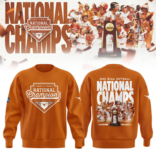 .2026 WCWS Back-To-Back National Champions Sweater