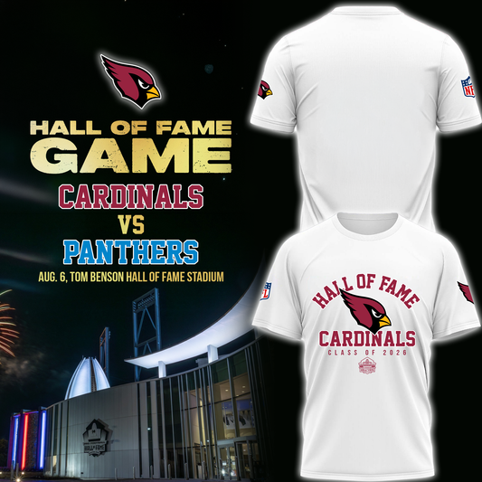 Arizona Cardinals - Hall of Fame Game 2026 Limited Edition Tshirt
