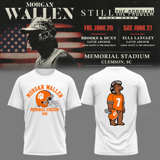 MW x Clemson Tigers Football - Still The Problem Tour 2026 T-Shirt