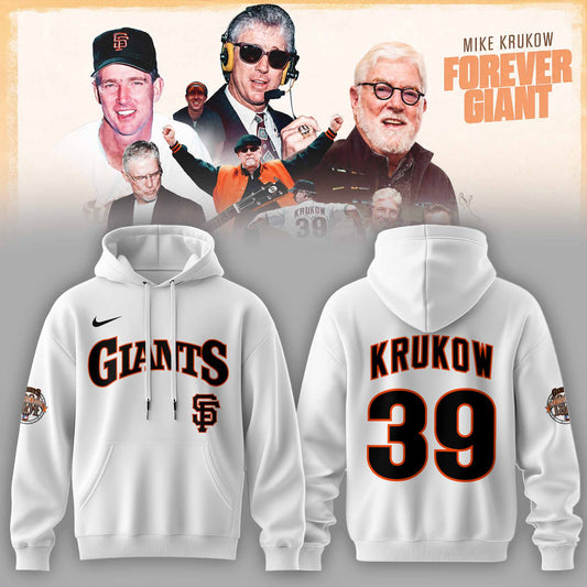 _SF Gnts 39 Years Mike Krukow Forever Giants 3D All-Over Print Hoodie V2