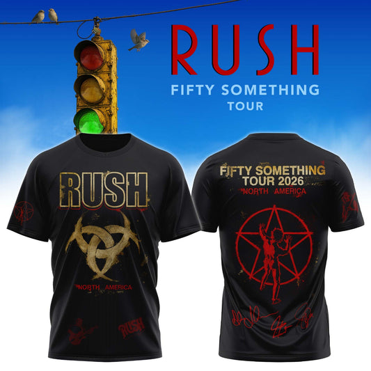 Rush “Fifty-Something Tour” 2026 Limited Edition + Selling Out Fast