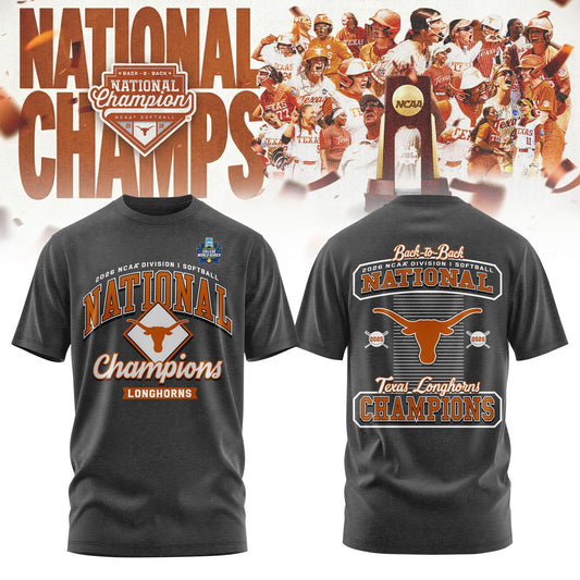 .2026 WCWS Back-To-Back National Champions Tshirt