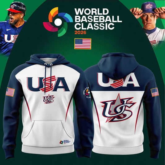 USA Baseball Team 2026 World Baseball Classic Limited Hoodie