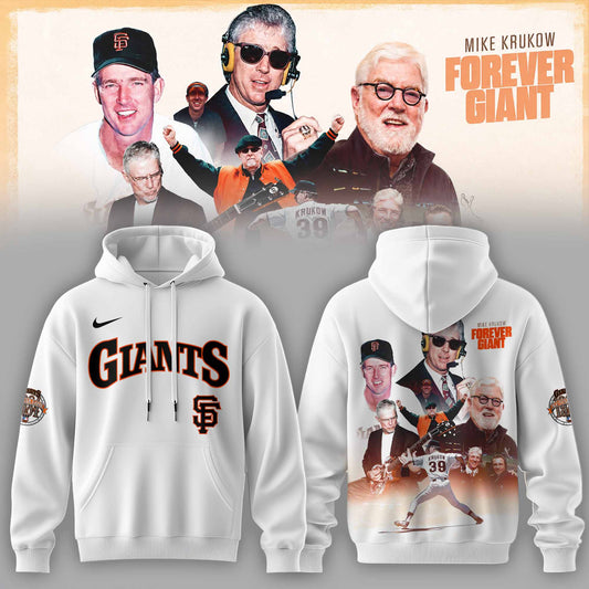 _SF Gnts 39 Years Mike Krukow Forever Giants 3D All-Over Print Hoodie V3