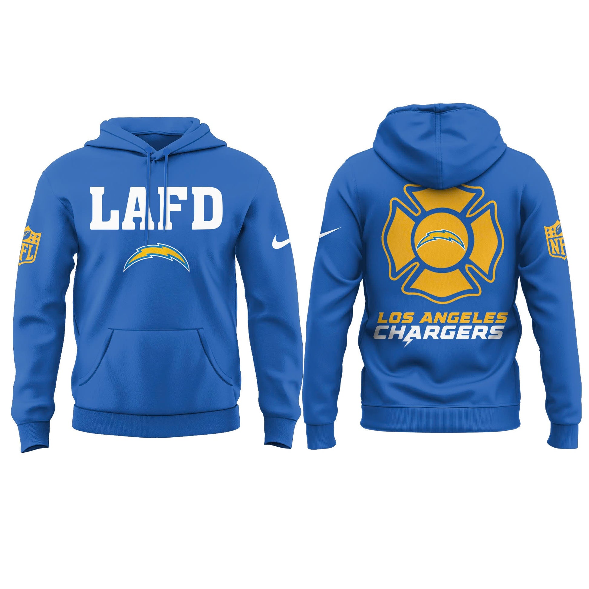 Los Angeles Chargers LAFD 2025 Hoodie