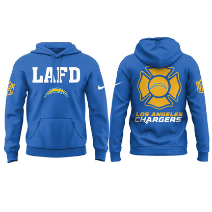 Los Angeles Chargers LAFD 2025 Hoodie