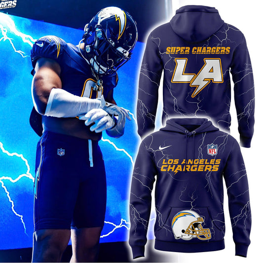 Los Angeles Chargers Super Chargers Hoodie Combo