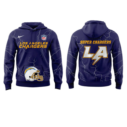 Los Angeles Chargers Super Chargers Hoodie Combo