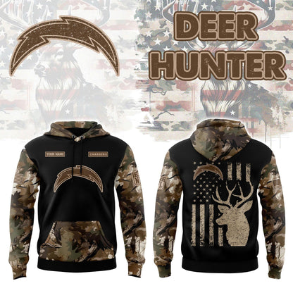 Los Angeles Chargers x Hunting Fleece Combo Hoodie | Jogger | Cap