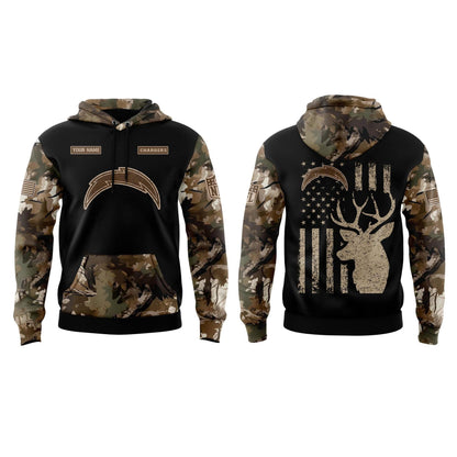 Los Angeles Chargers x Hunting Fleece Combo Hoodie | Jogger | Cap