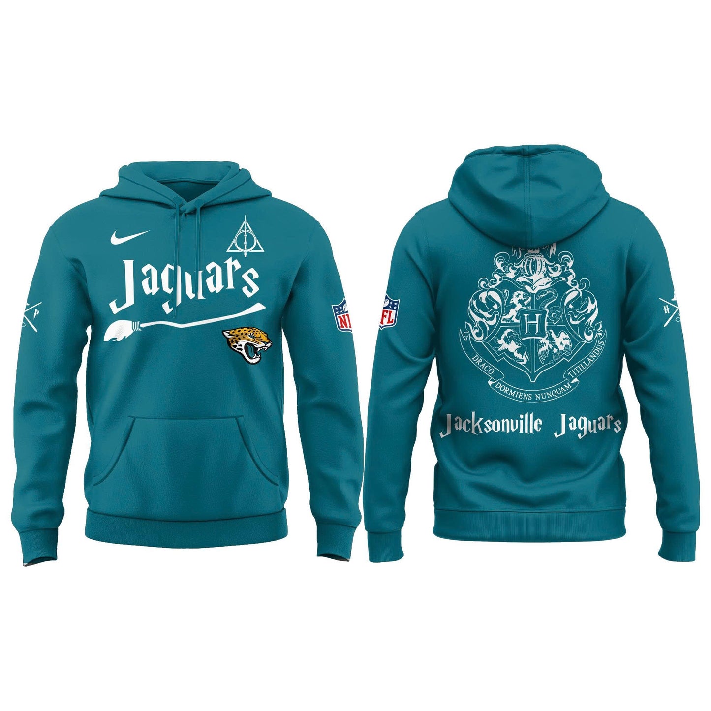 Jacksonville Jaguars Harry Potter 2025 Combo Hoodie