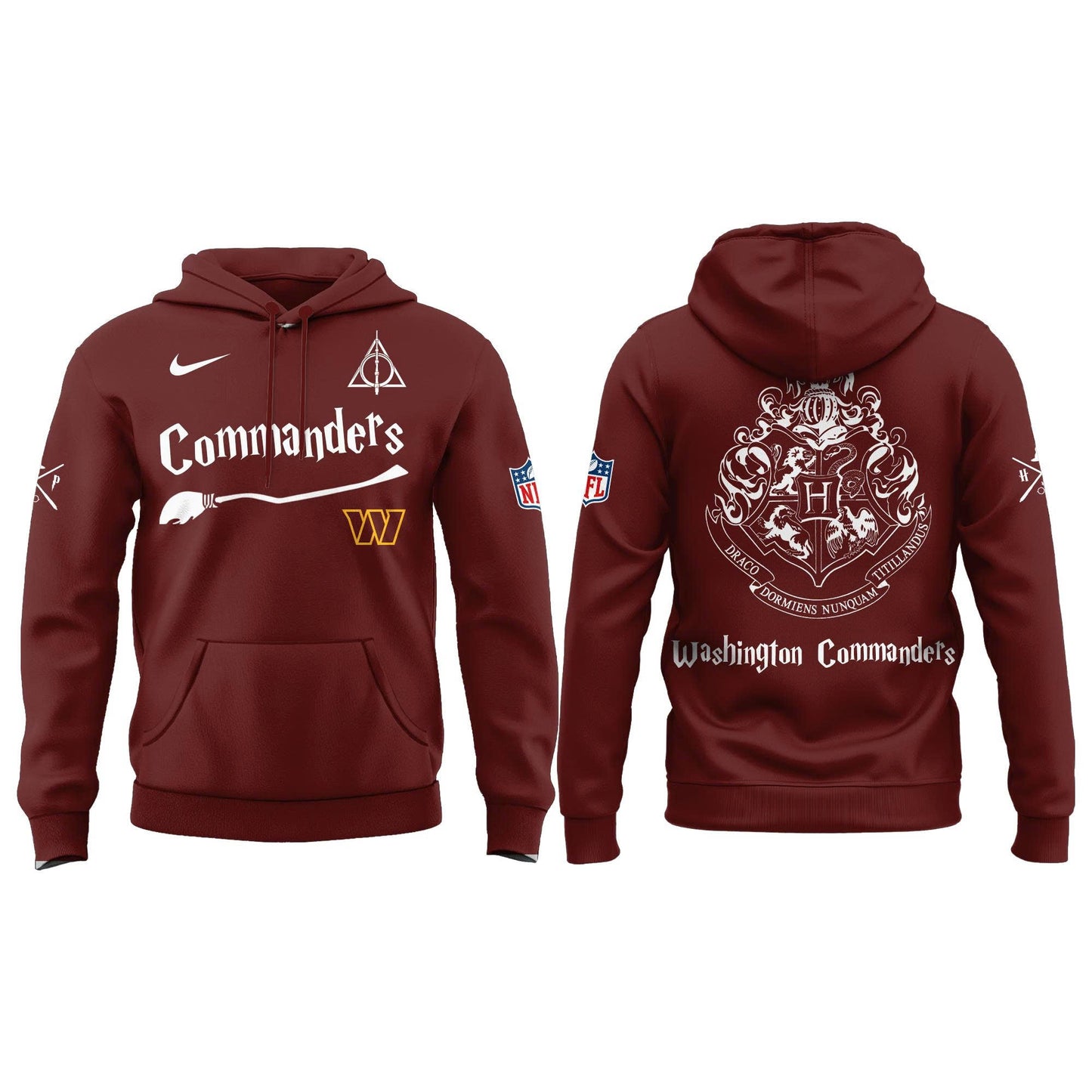 Washington Commanders Harry Potter 2025 Hoodie