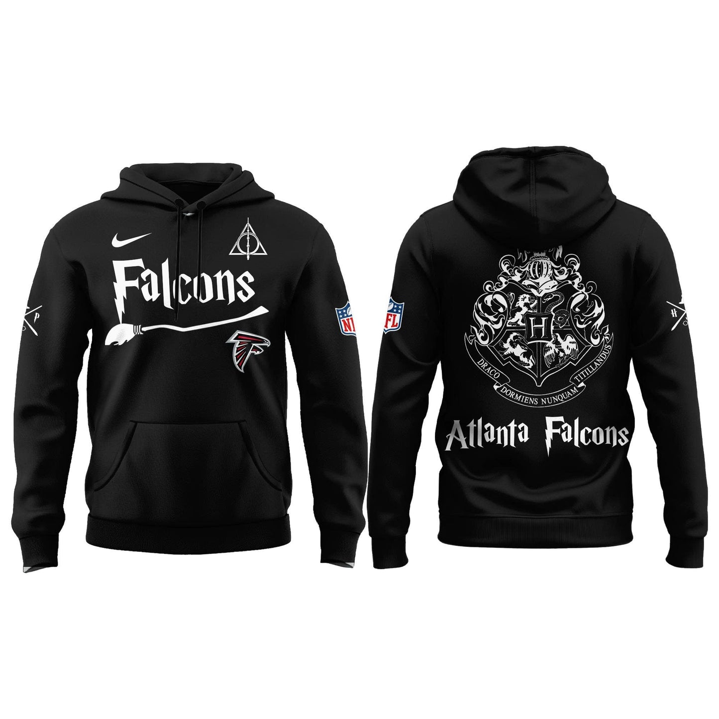 Atlanta Falcons Harry Potter 2025 Combo Hoodie