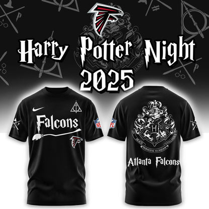 Atlanta Falcons Harry Potter 2025 Combo T-Shirt