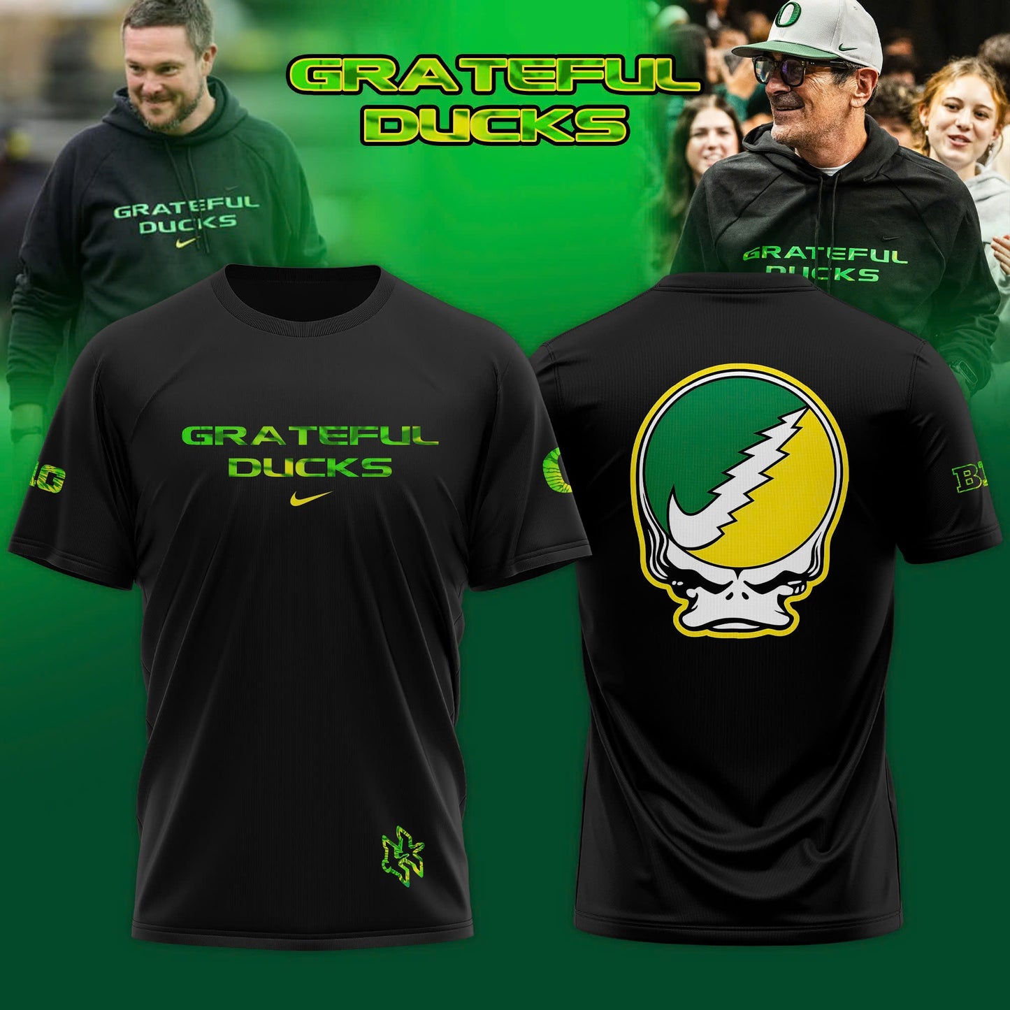 Oregon Ducks x Grateful Dead Limited Editions T-Shirt
