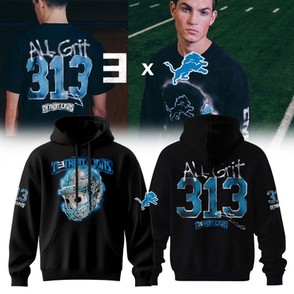 EMINEM X LIONS THANKSGIVING TEE HOODIE LIMITED DROP! Get Yours Before Kickoff!