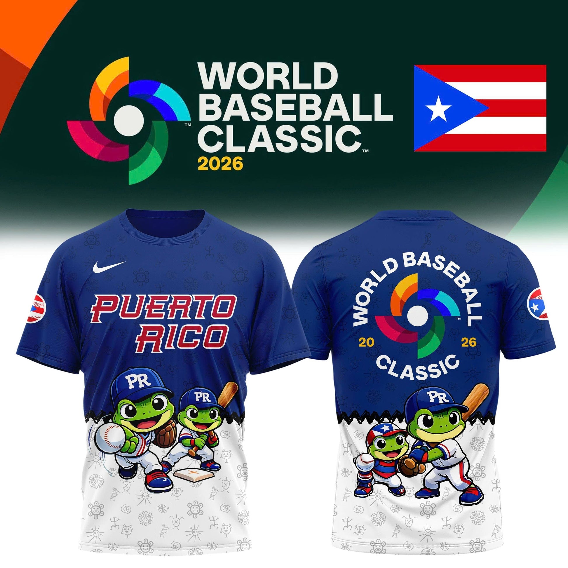 Puerto Rico World Baseball Classic 2026 Edition Tee
