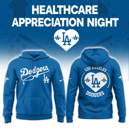 2026 Los Angeles Dodgers Healthcare Appreciation Night Limited Edition Hoodie Jogger And Cap Outfit