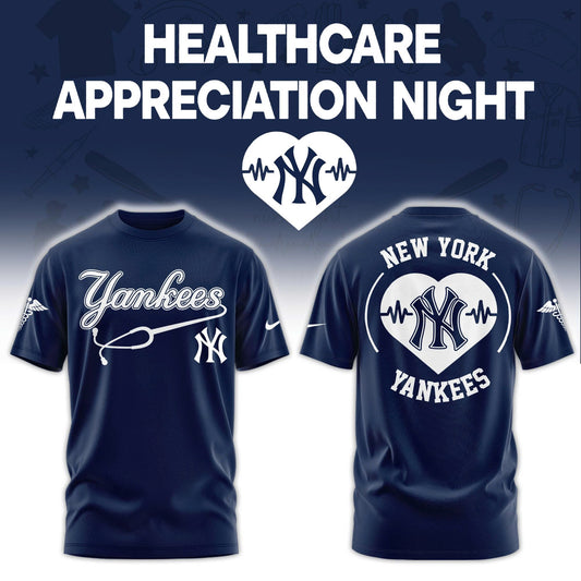 2026 New York Yankees Healthcare Appreciation Night Limited Edition T-Shirt, Jogger And Cap Outfit