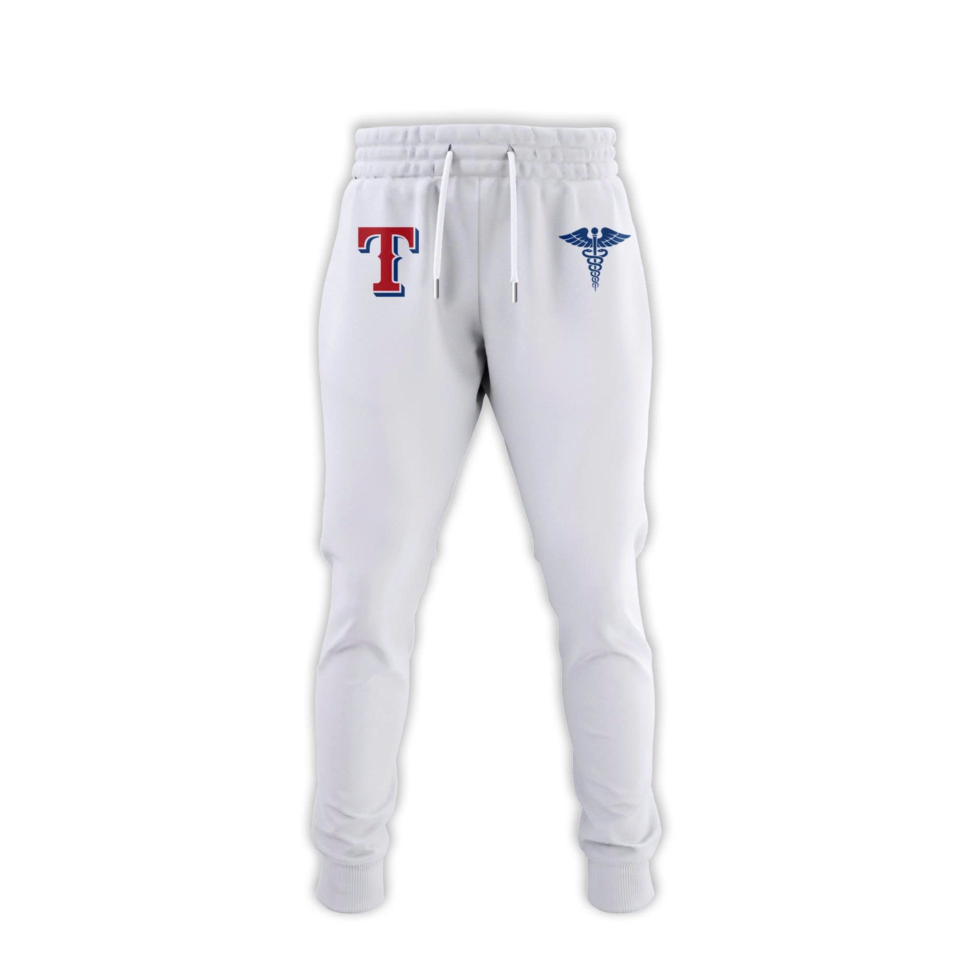 2026 Texas Rangers Healthcare Appreciation Night Limited Edition Hoodie Jogger And Cap Outfit White