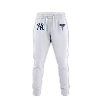 2026 New York Yankees Healthcare Appreciation Night Limited Edition Jersey, Jogger And Cap Outfit White