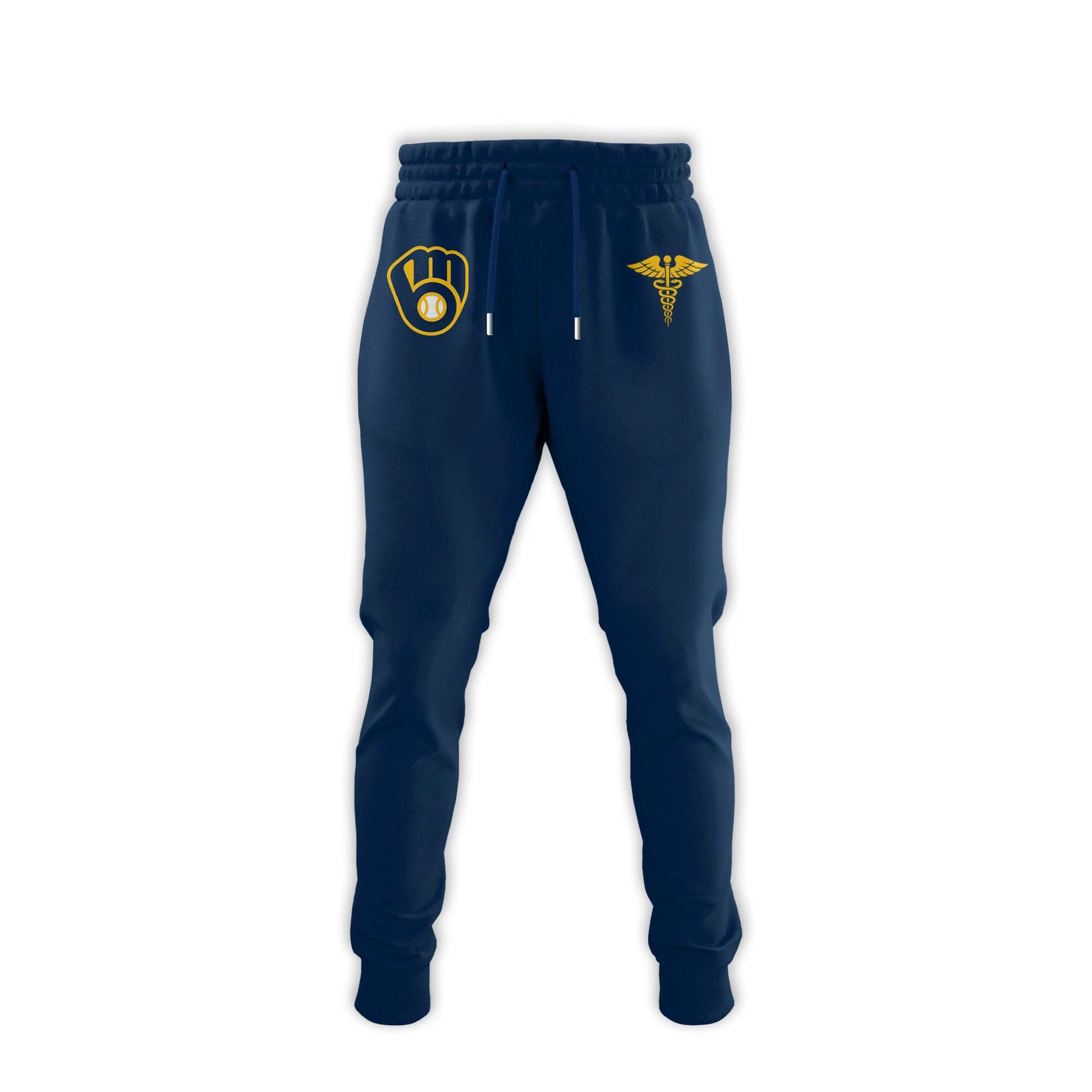 2026 Milwaukee Brewers Healthcare Appreciation Night Limited Edition Jersey Jogger And Cap Navy Blue Outfit
