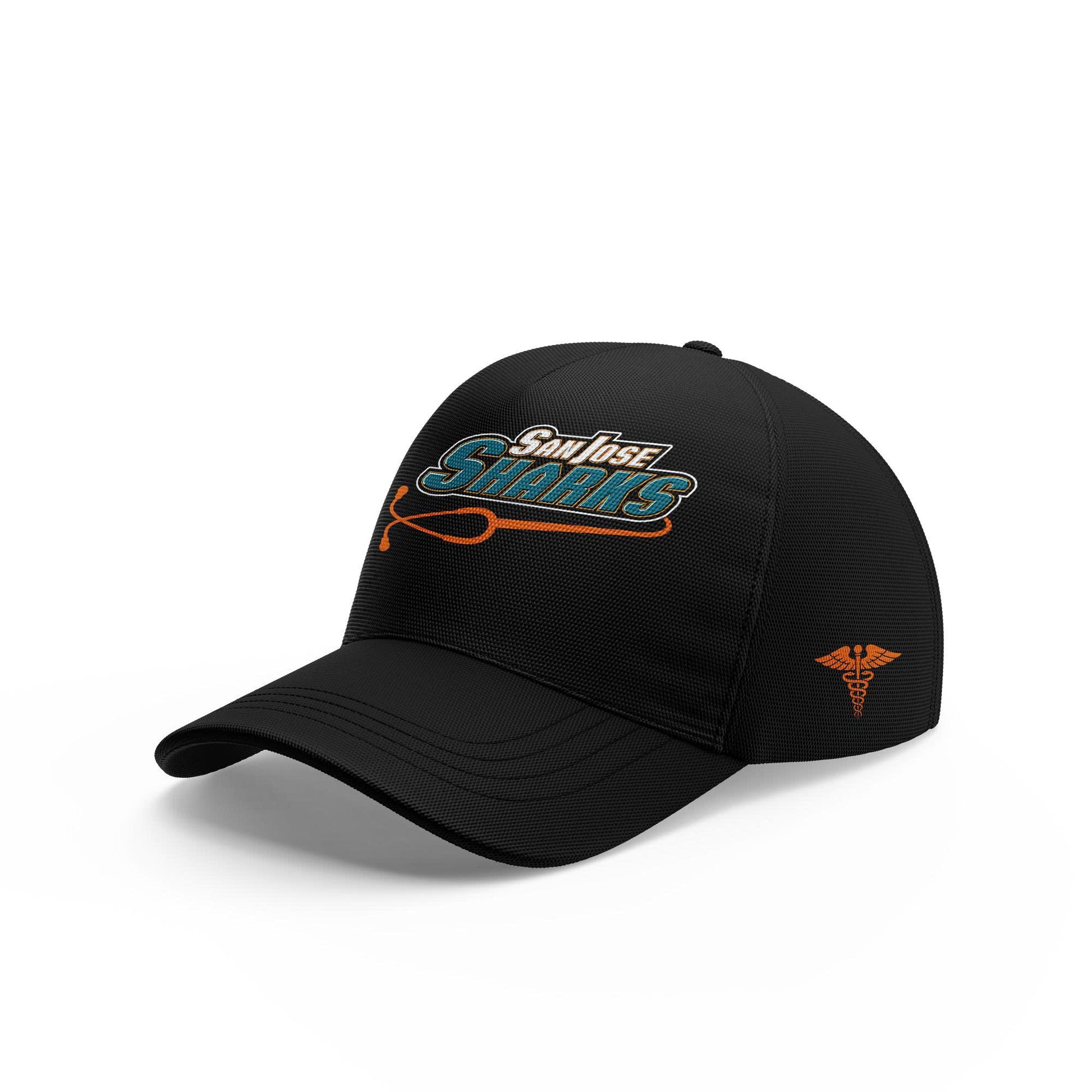 2026 San Jose Sharks Healthcare Appreciation Night Limited Edition T-Shirt, Jogger And Cap Outfit Black
