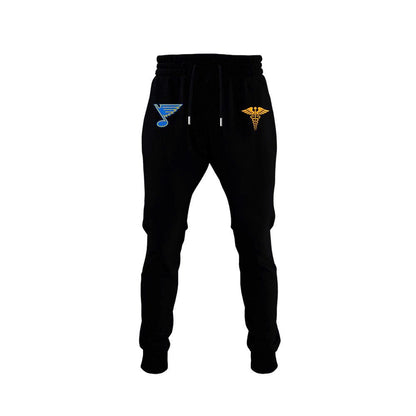 2026 St. Louis Blues Healthcare Appreciation Night Limited Edition T-Shirt , Jogger And Cap Outfit Black