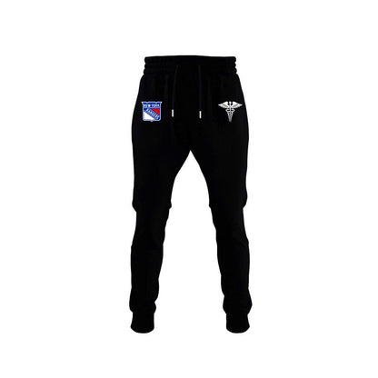 2026 New York Rangers Healthcare Appreciation Night Limited Edition Hoodie, Jogger And Cap Outfit Black