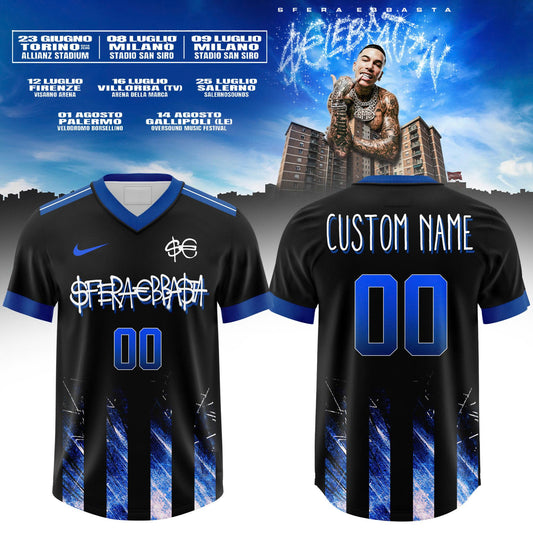 Football Jersey “€LEBRATION” Sfera Ebbasta Tour 2026 Customize