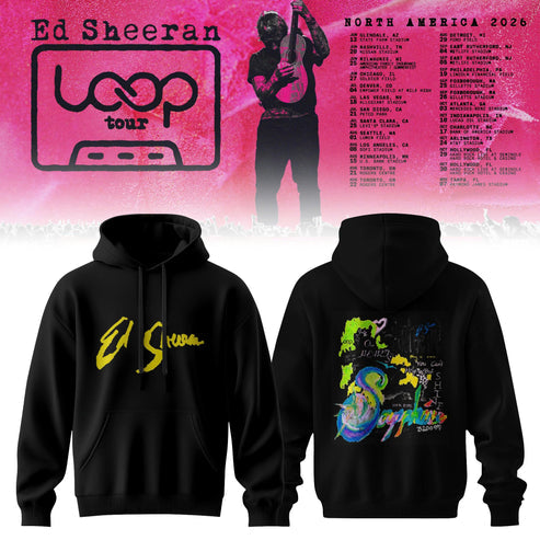 Ed Sheeran “North American Loop Tour 2026” Hoodie 3
