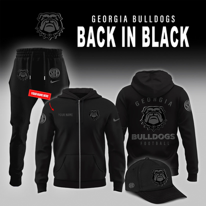 Georgia Bulldogs 2026 Back In Black Limited Edition Zip Hoodie