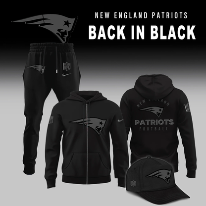 New England Patriots 2025 Back In Black Limited Edition Shirt